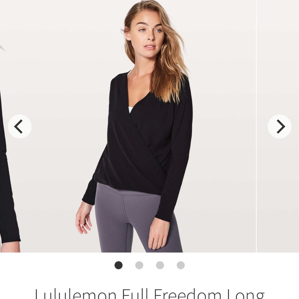 Lululemon Full Freedom Long Sleeve twist
